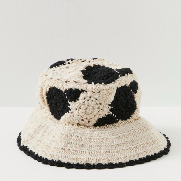 Free People Accessories - Daniella Crochet Bucket Hat